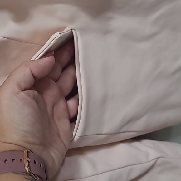 DKNY - Faux Leather Blazer - Picture 4 of 9